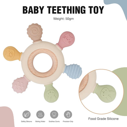 Baby Silicon Teether Toy