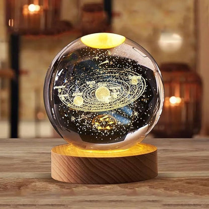 Crystal ball lamp