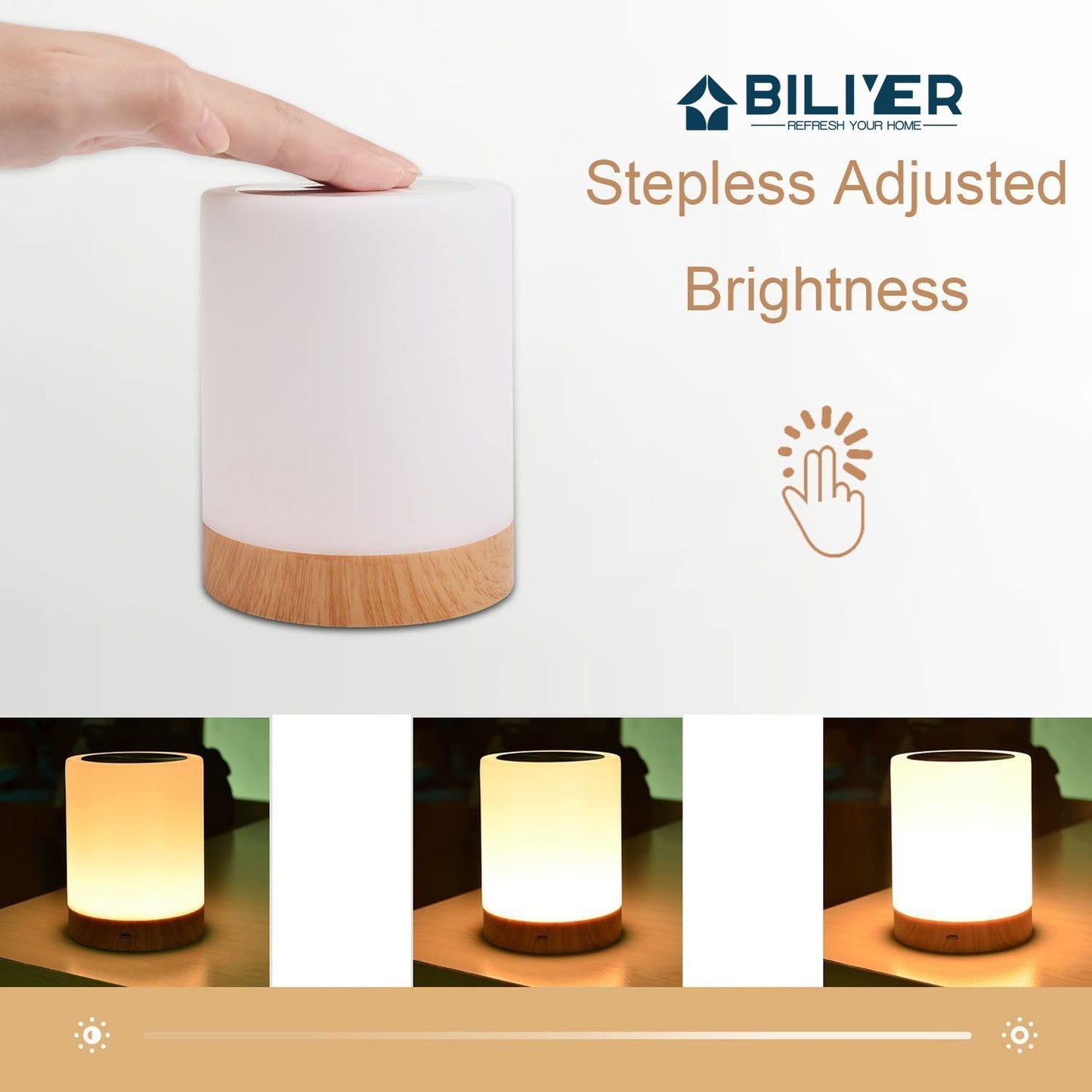 Touch lamp speaker