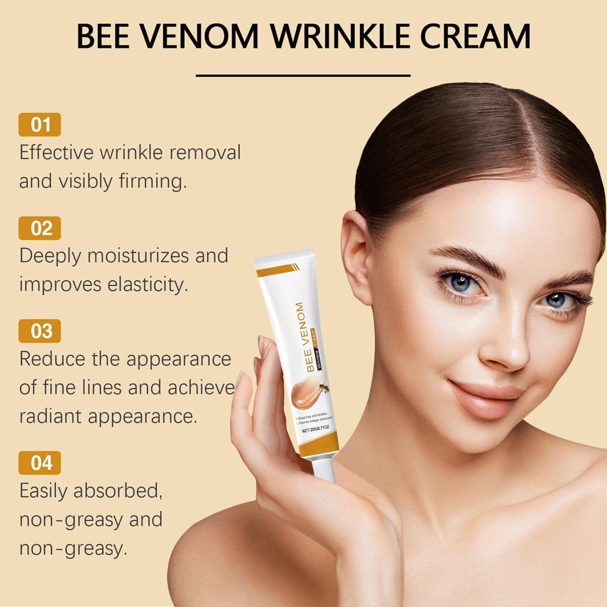 Bee Venom Wrinkle Removal Cream