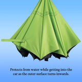 Reverse रक्षक Umbrella (Travel Cover Included)