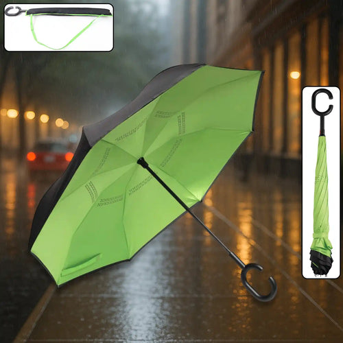 Reverse रक्षक Umbrella (Travel Cover Included)